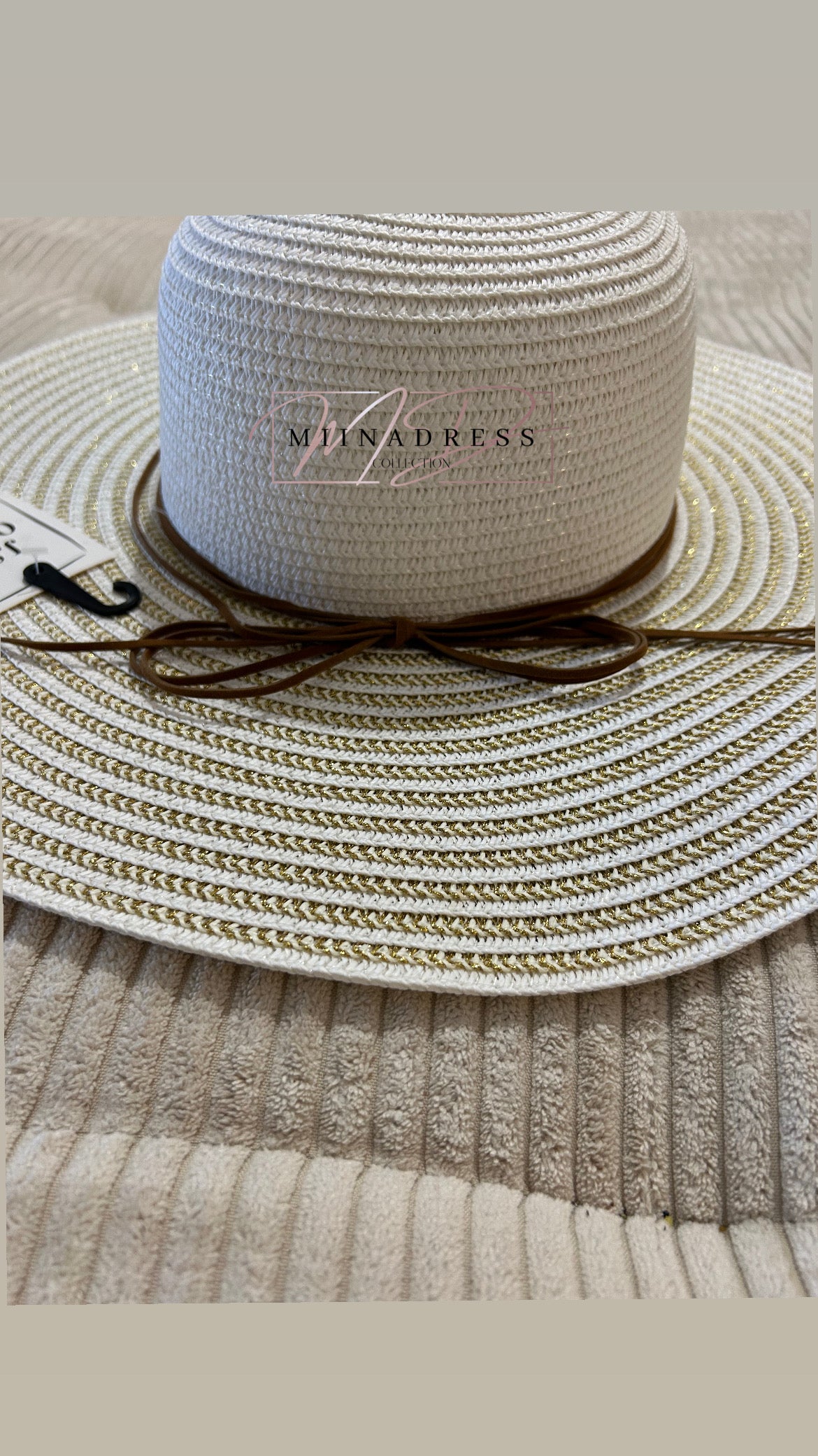 Chapeau De Paille Blanc