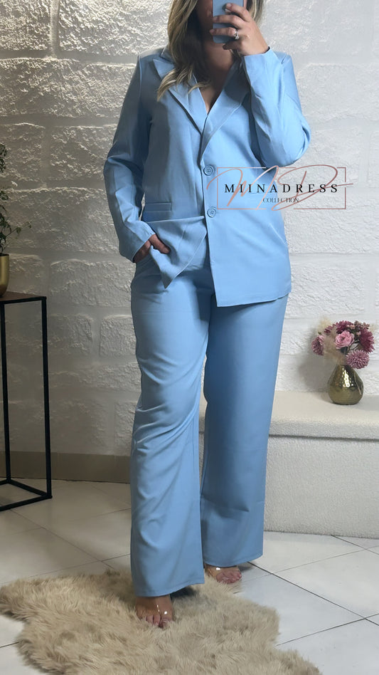 Ensemble Blazer Assya Bleu