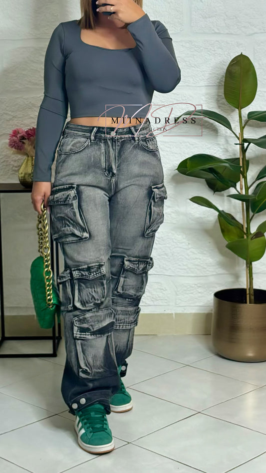 Jean Cargo multipoches