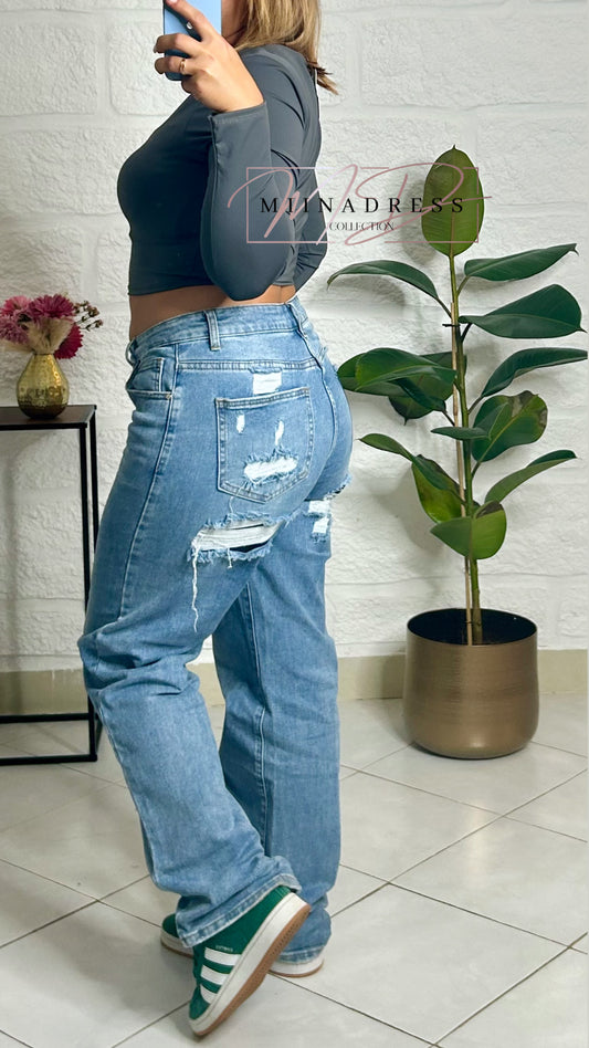 Jean Destroy Bleu